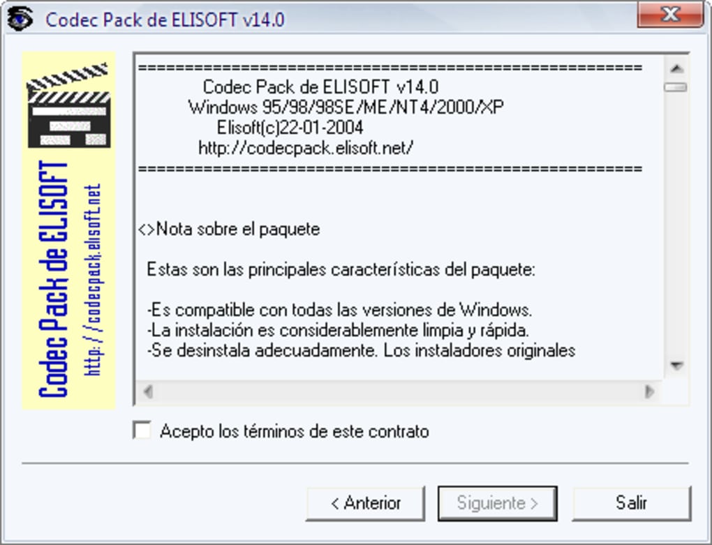 Descargar Elisoft Codec Pack gratis